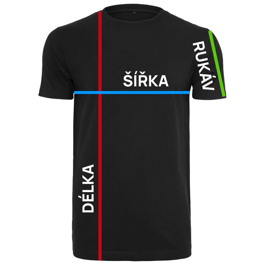 Jak měřit tričko